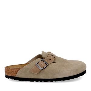 Birkenstock Boston braided suede