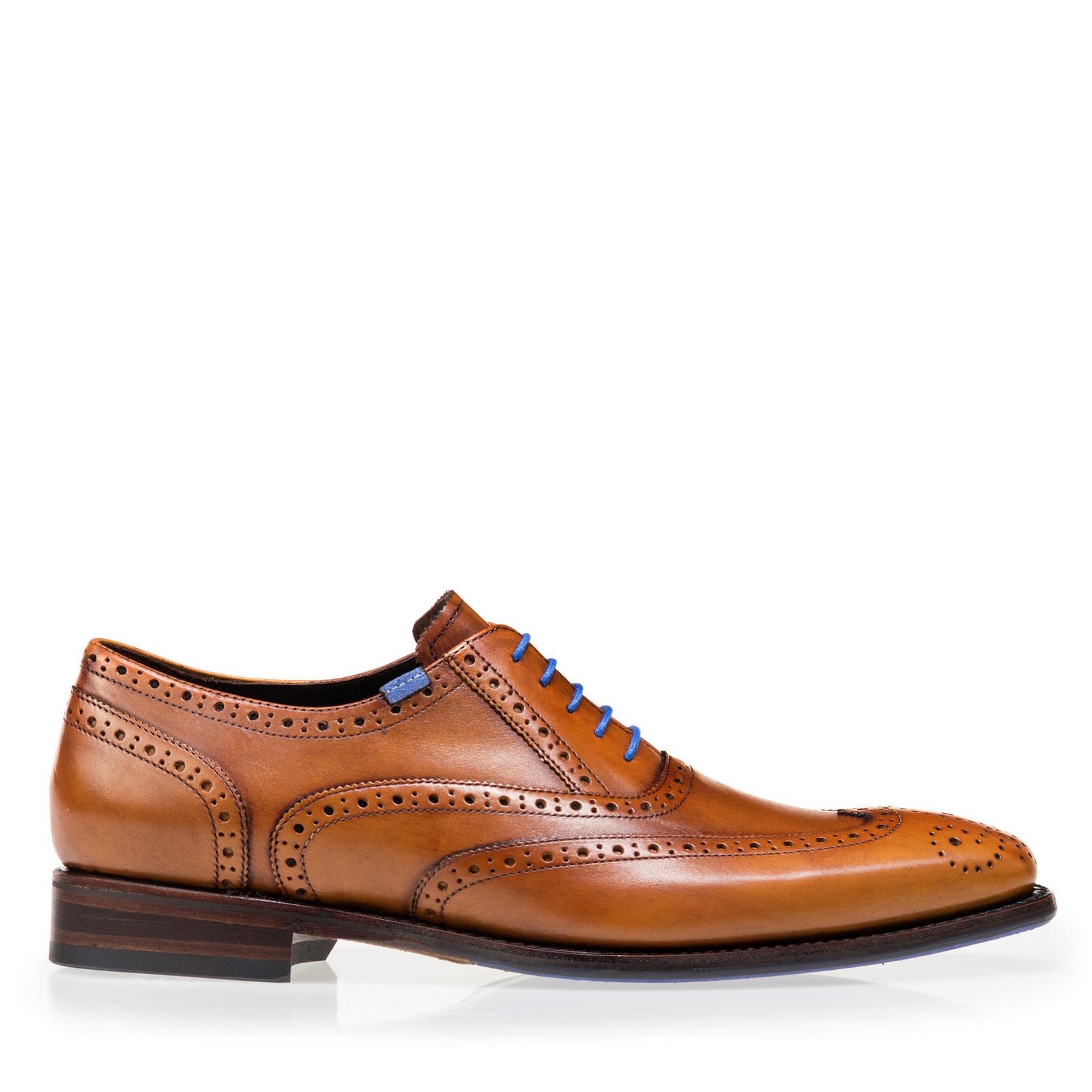 Rechthoek jungle landelijk Floris van Bommel Floris Dressed Cognac Calf order online | Oxener Shoes