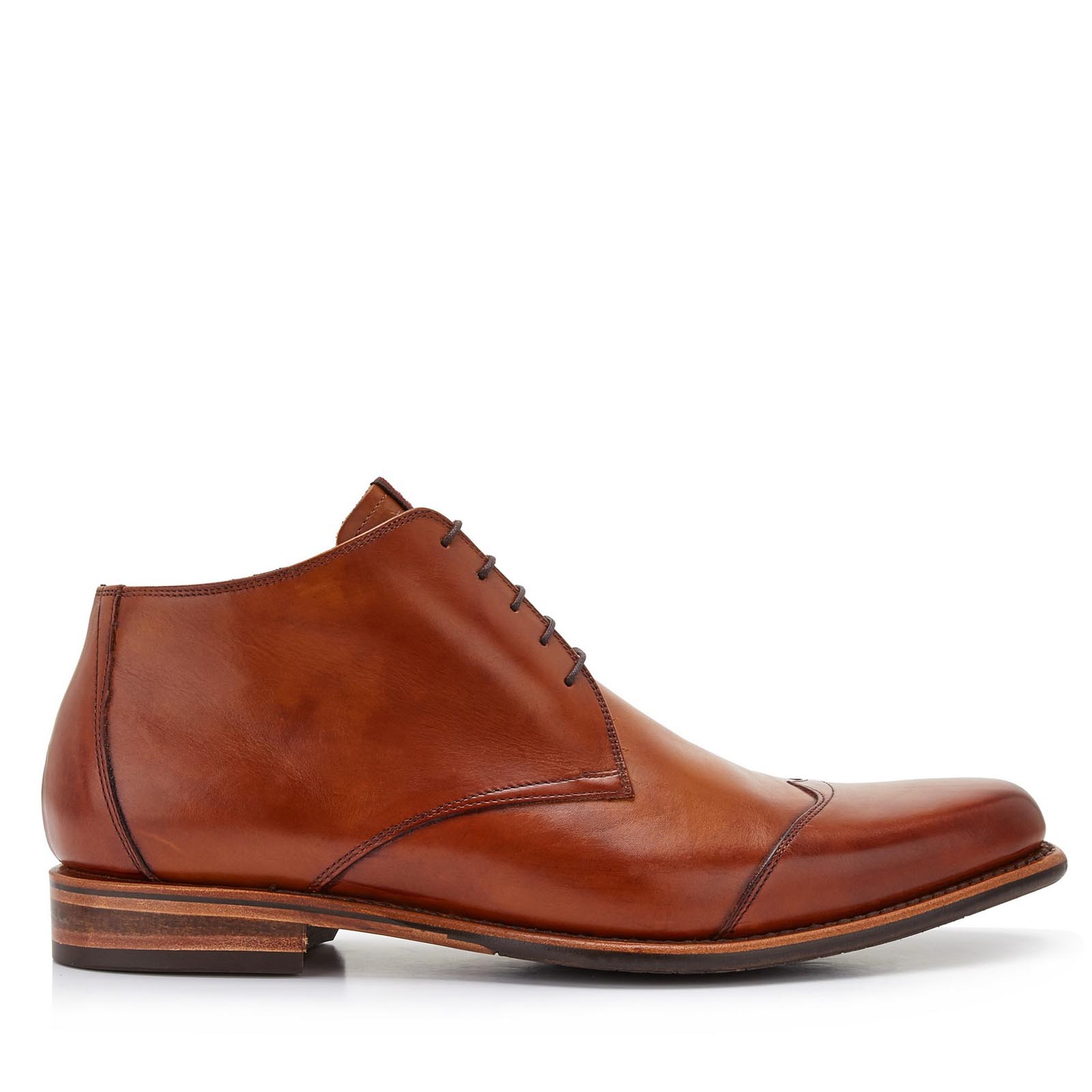 Rechthoek jungle landelijk Floris van Bommel Floris Dressed Cognac Calf order online | Oxener Shoes