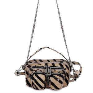 Nunoo Bags Helena brown stripes